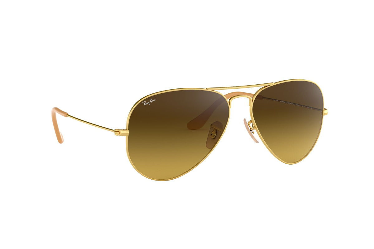 Lentes de Sol Aviator Gold Brown Ray-Ban
