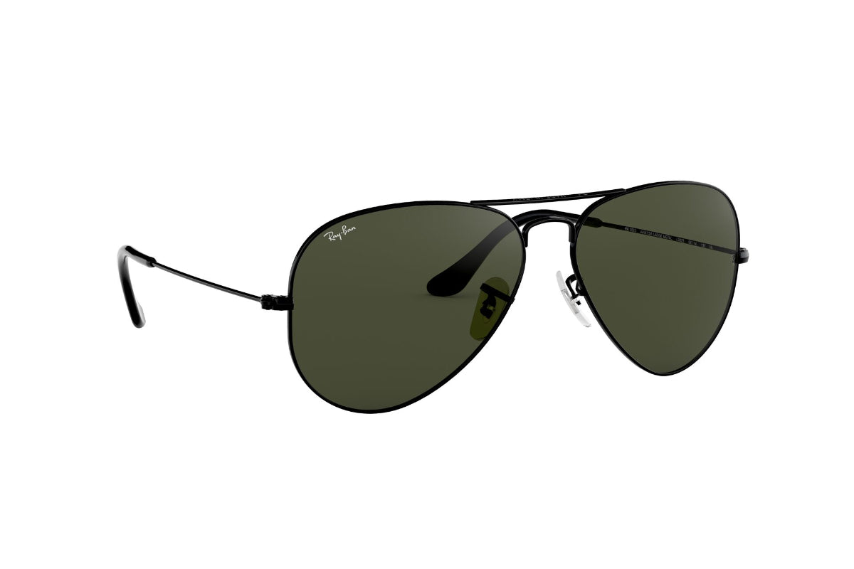 Lentes de Sol Aviator Black Green Ray-Ban