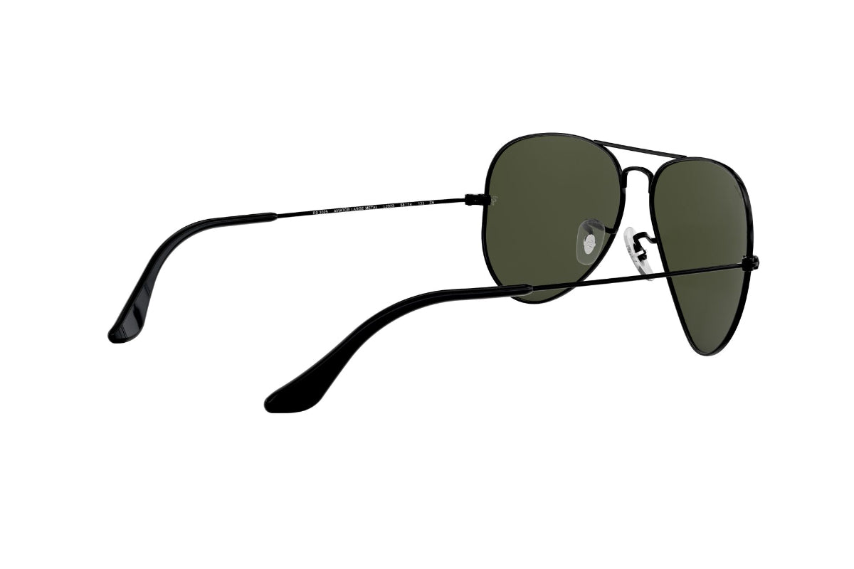 Lentes de Sol Aviator Black Green Ray-Ban