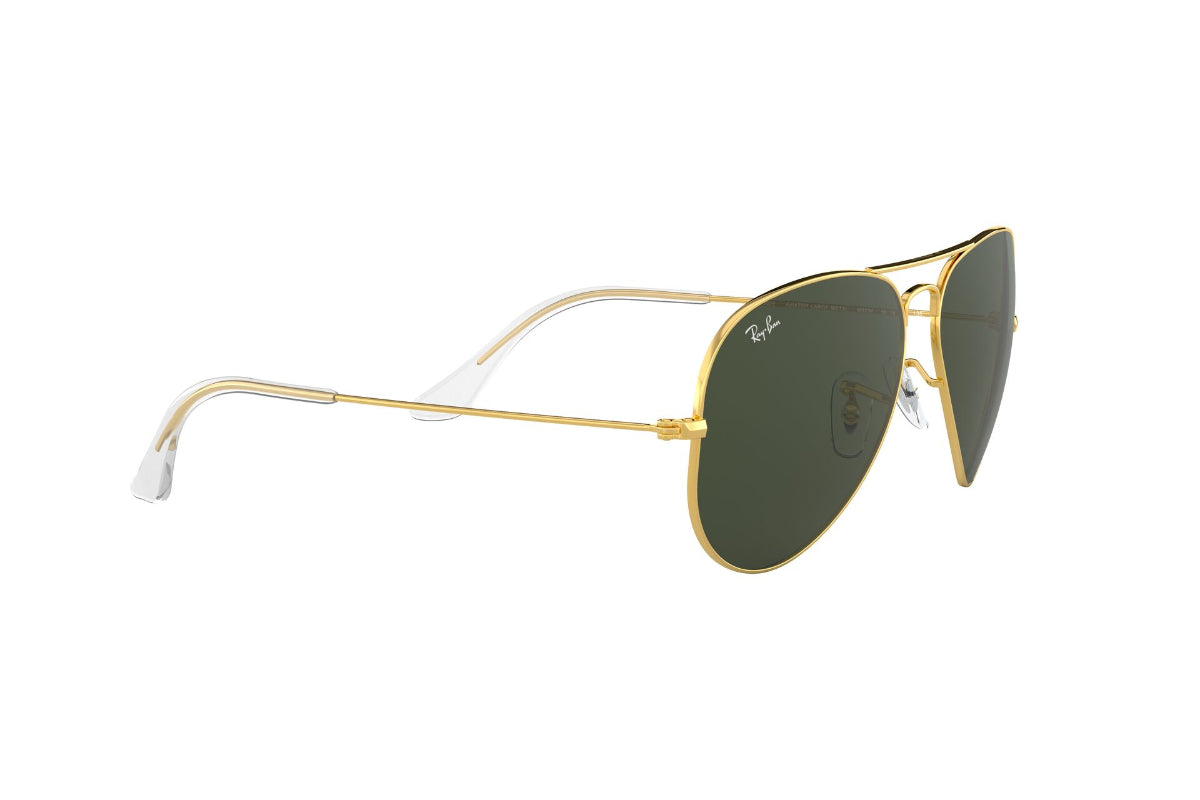 Lentes de Sol Aviator Gold Green Ray-Ban