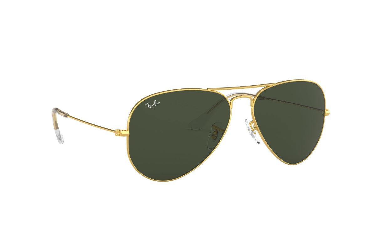 Lentes de Sol Aviator Gold Green Ray-Ban