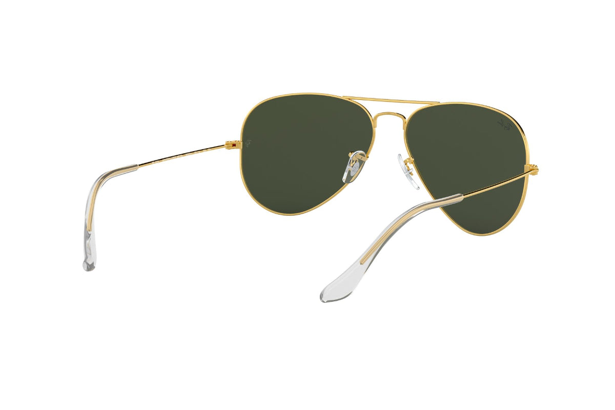 Lentes de Sol Aviator Gold Green Ray-Ban