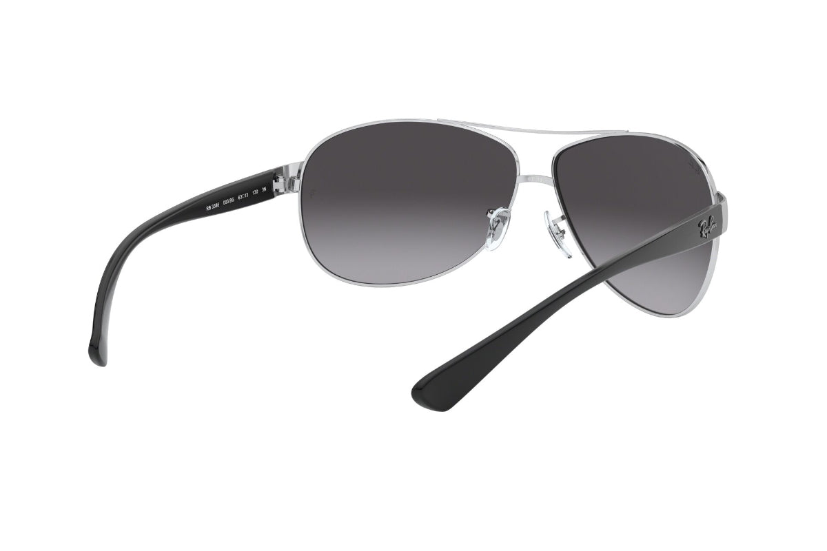 Lentes de Sol Aviator Oversized Silver Grey Ray-Ban
