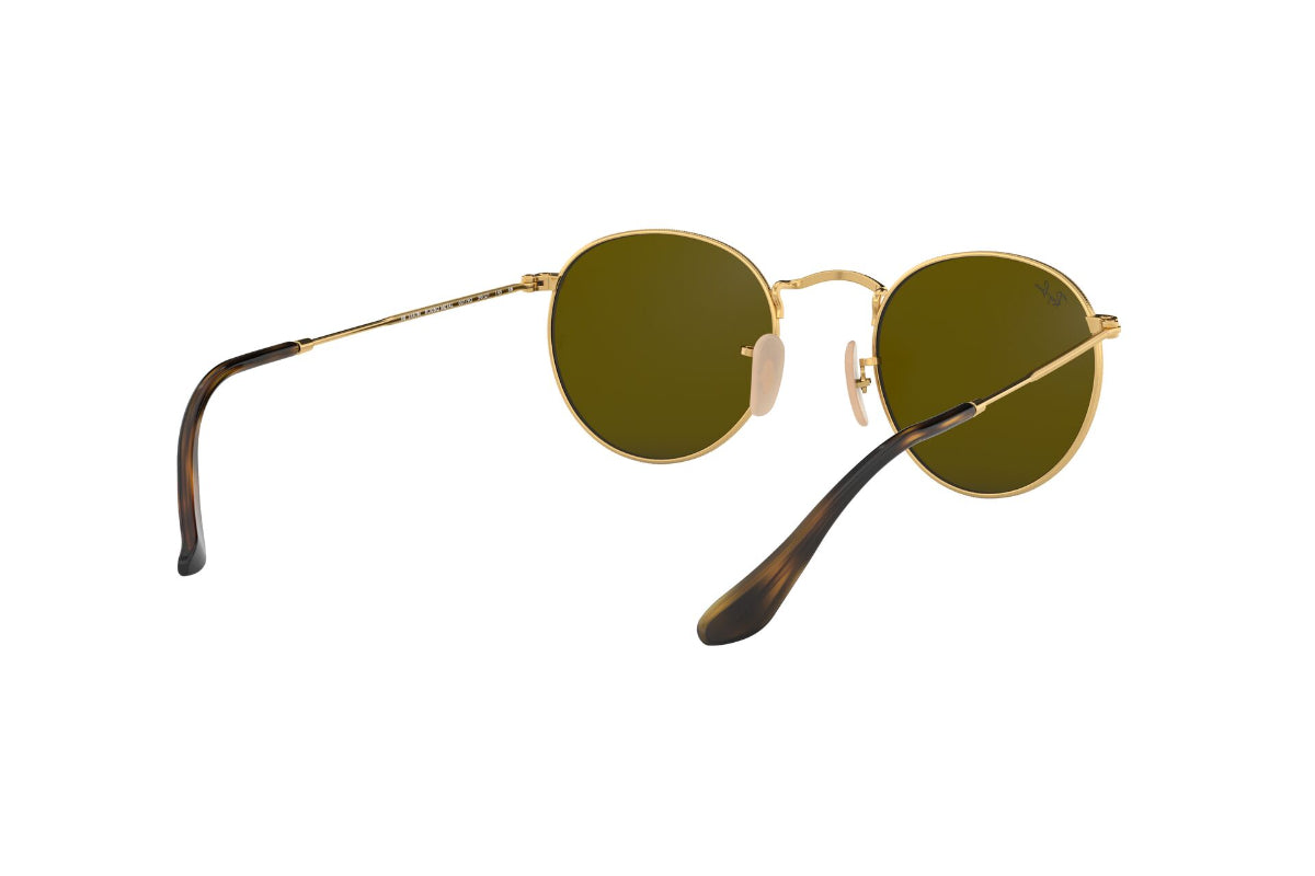 Lentes De Sol Round Dorado Ray-Ban