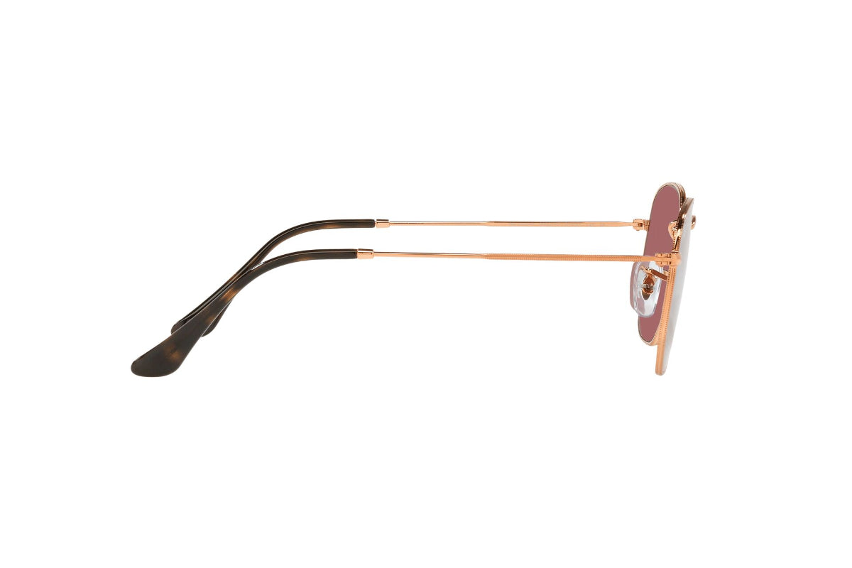 Lentes de Sol Hexagonal Rose Gold Polarizados Ray-Ban