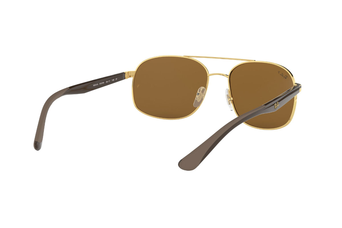 Lentes de Sol Polarizados Marrón Ray-Ban