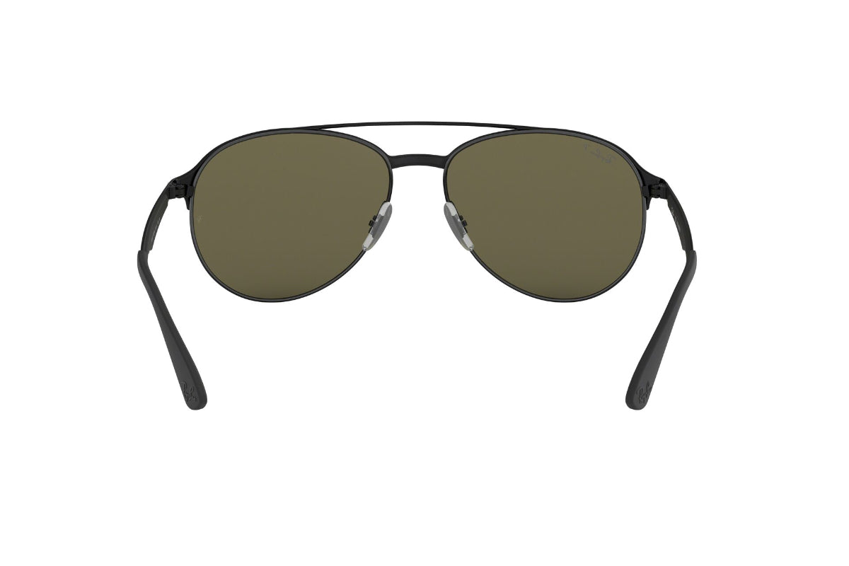 Lentes de sol Ray-Ban RB3606 Black Green Polarizados