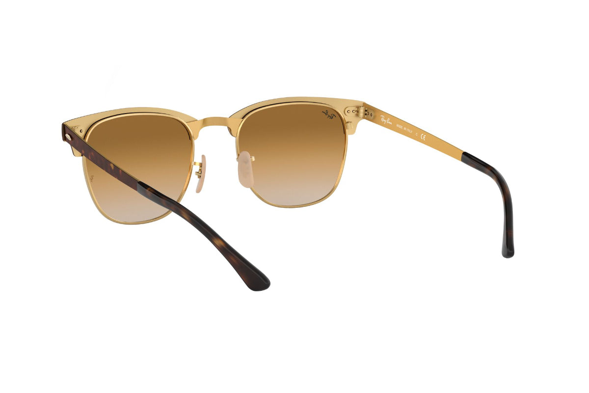 Lentes de Sol Clubmaster Metal Havana Ray-Ban
