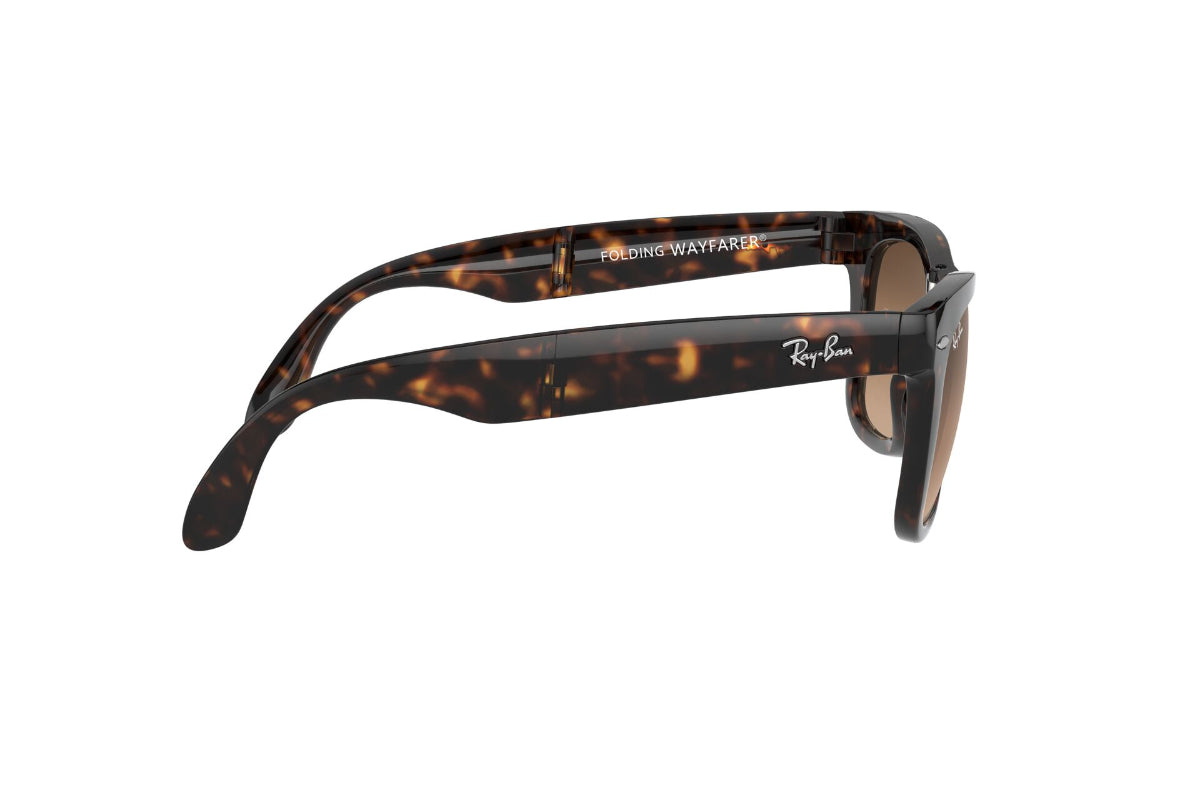 Lentes de Sol Wayfarer Folding Havana Ray-Ban
