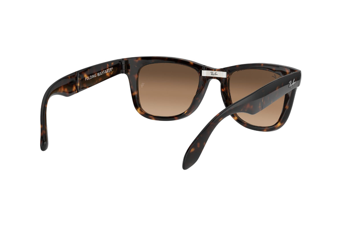 Lentes de Sol Wayfarer Folding Havana Ray-Ban