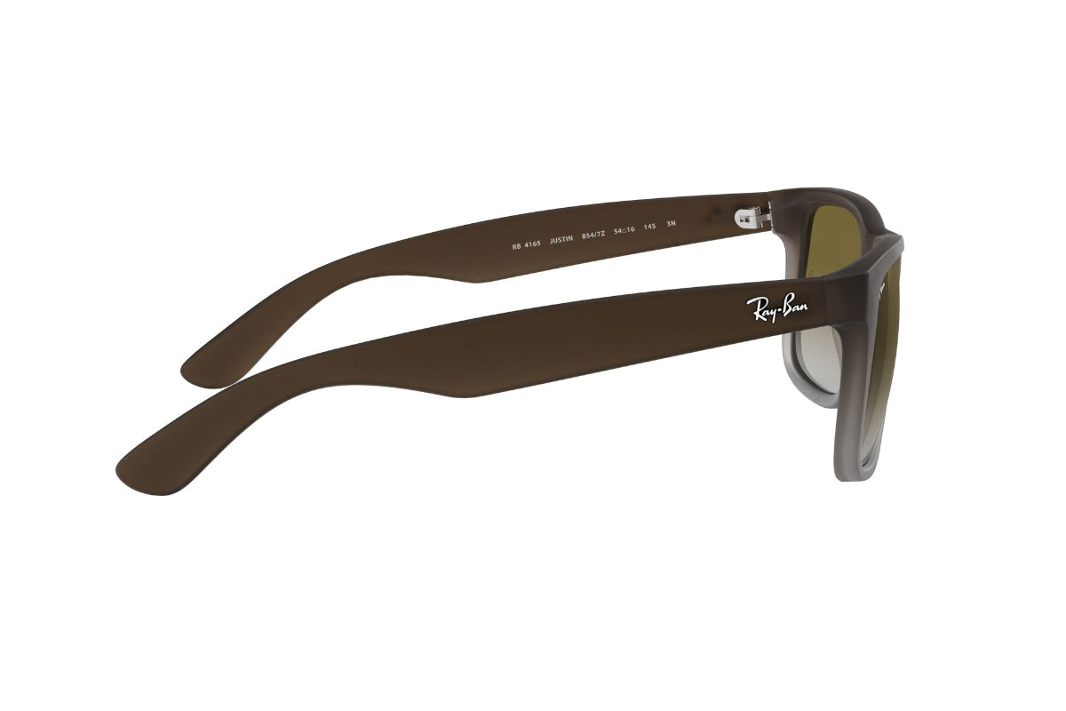 Lentes de Sol Justin Rubber Brown On Grey Ray-Ban