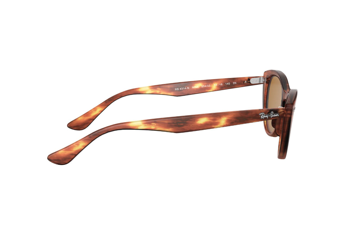 Lentes de Sol Nina Stripped Brown Ray-Ban