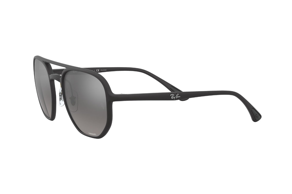 Lentes de Sol Hexagonal Chromance Negro Ray-Ban