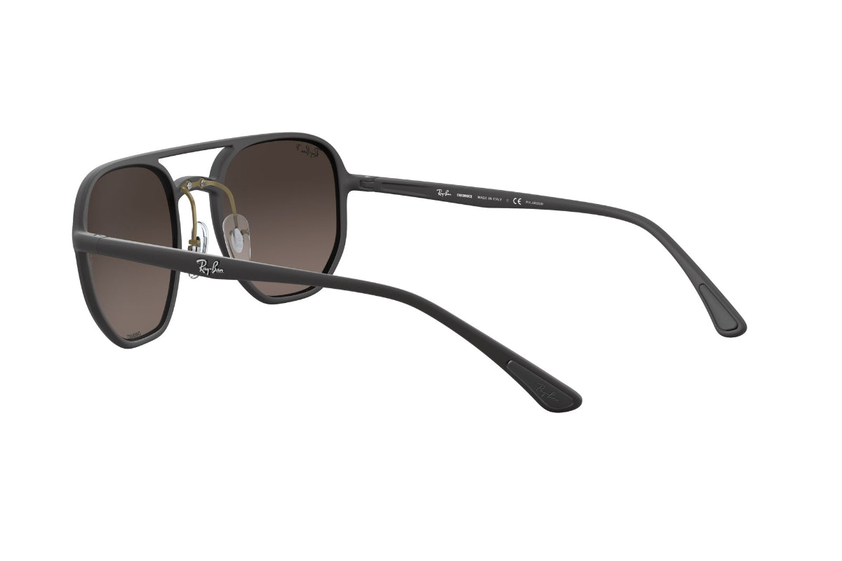 Lentes de Sol Hexagonal Chromance Negro Ray-Ban
