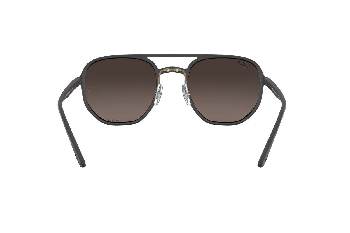 Lentes de Sol Hexagonal Chromance Negro Ray-Ban