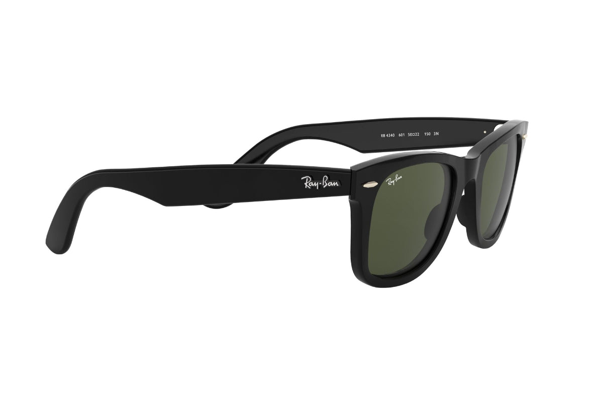 Lentes de Sol Wayfarer II Black Green Ray-Ban