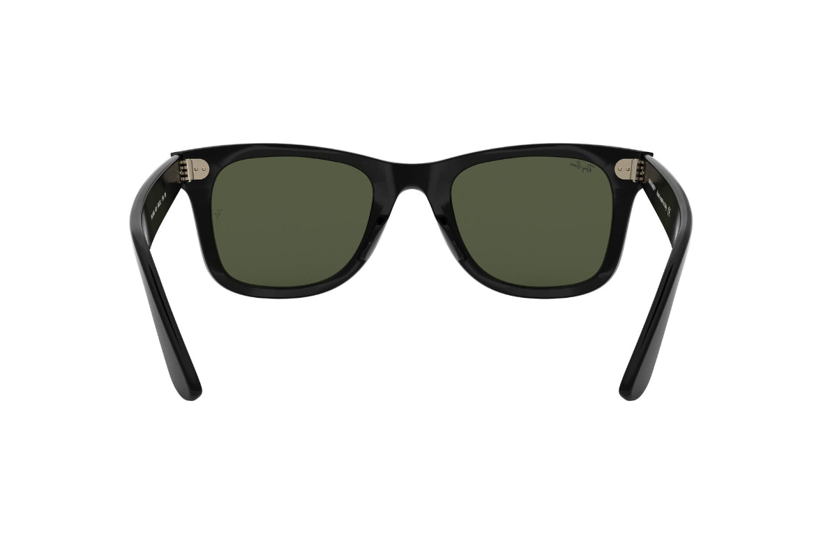 Lentes de Sol Wayfarer II Black Green Ray-Ban