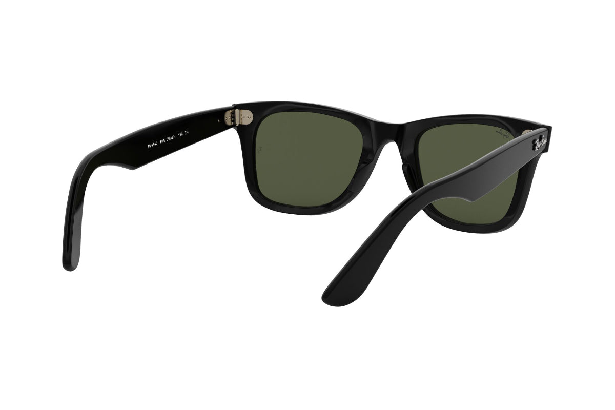 Lentes de Sol Wayfarer II Black Green Ray-Ban