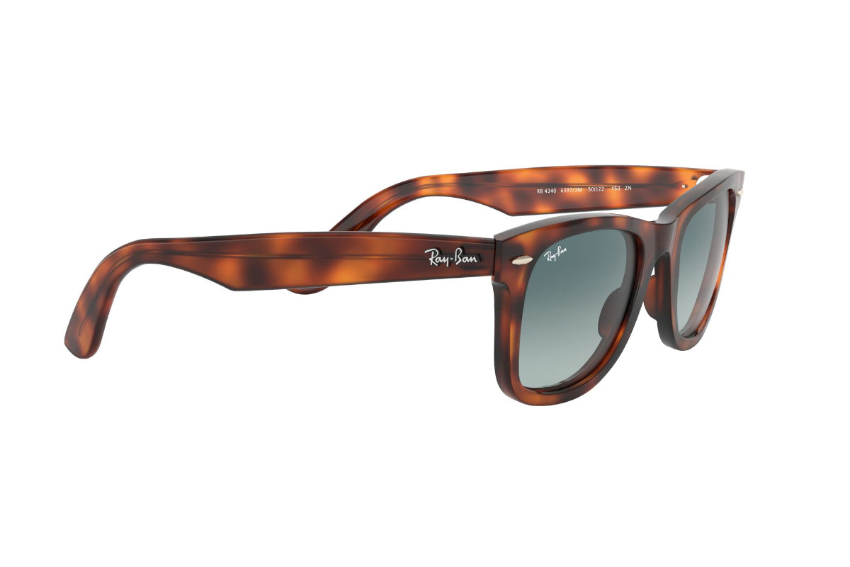 Lentes de Sol Wayfarer II Havana Blue Ray-Ban