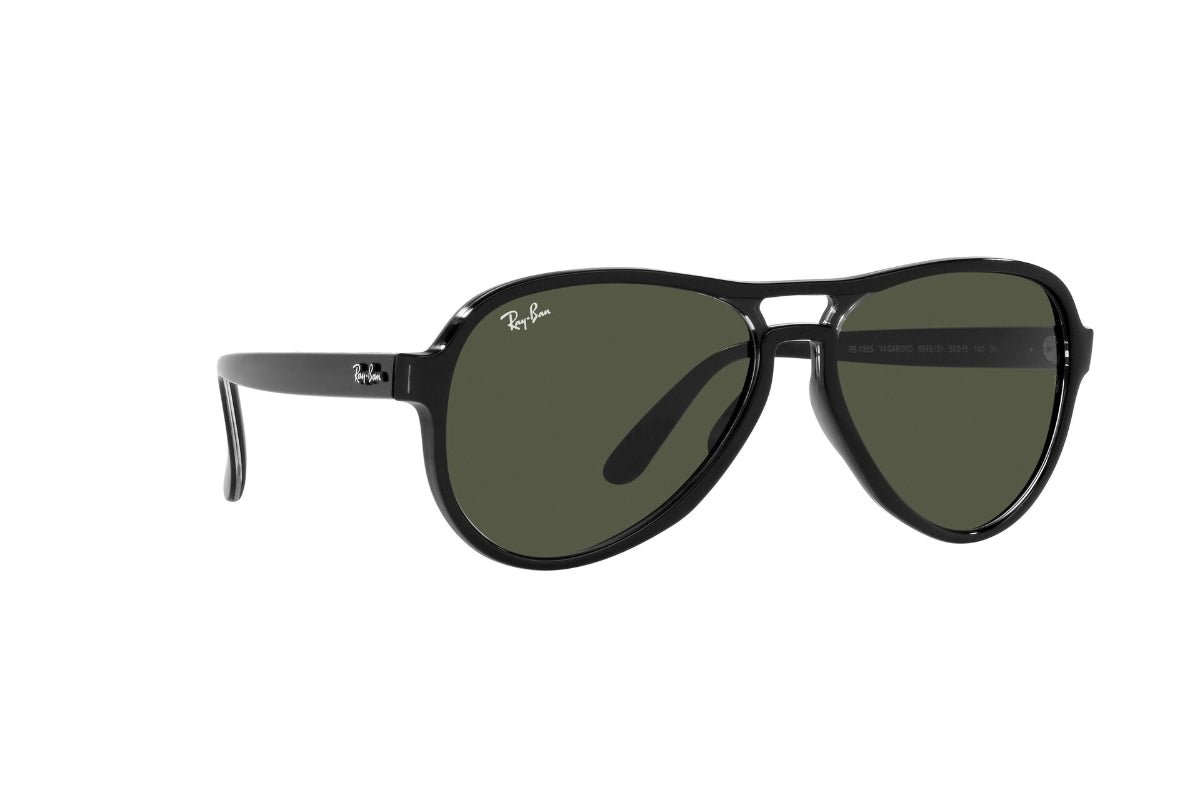 Lentes de Sol Vagabond Black Trasparent Black  Ray Ban