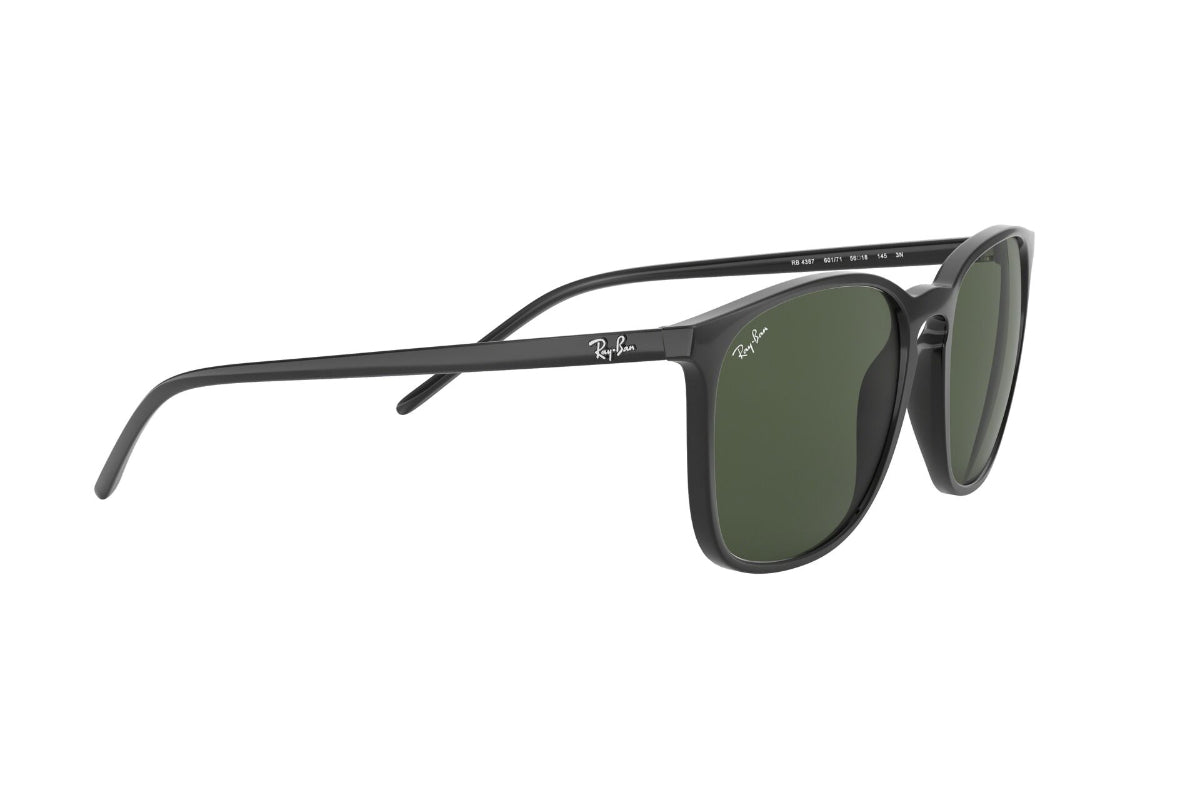 Lentes de sol Ray-Ban RB4387 Black Green