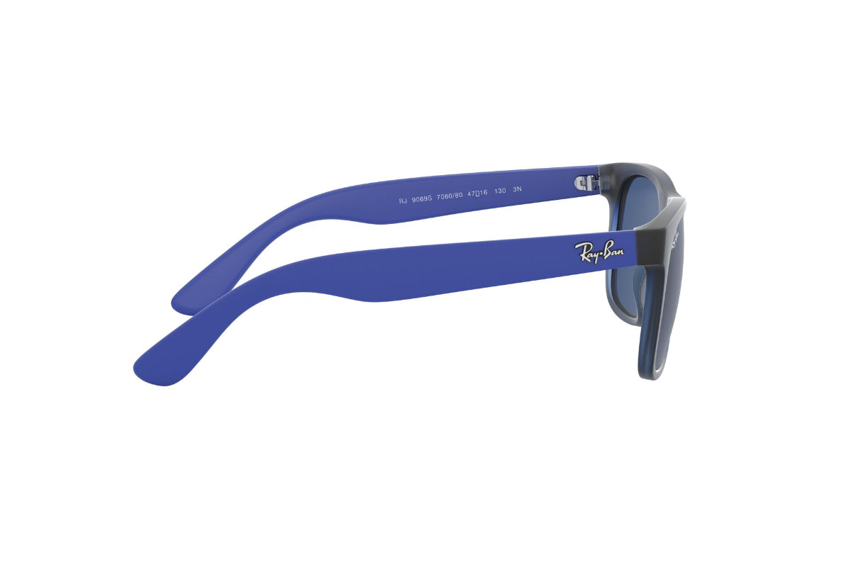 Lentes de Sol Rubber Transparent Blue Ray-Ban Junior