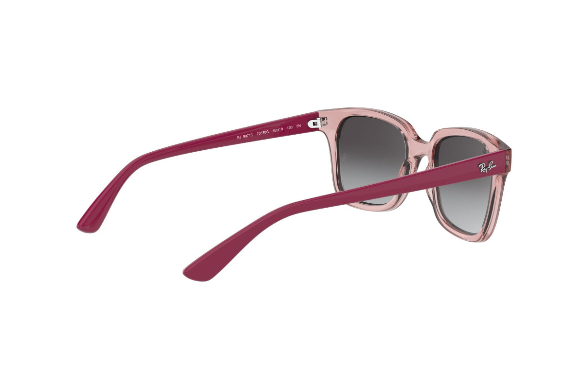 Lentes de Sol Transparent Pink Ray-Ban Junior