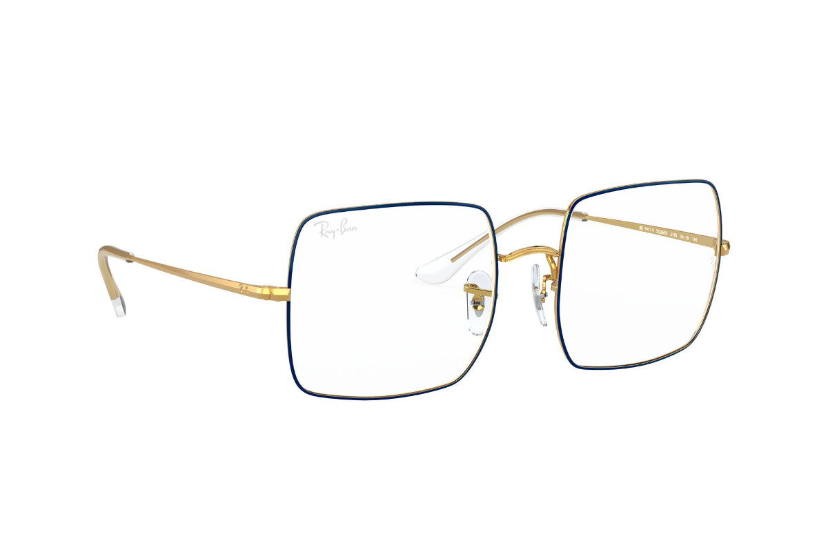 Lentes Ópticos Square Blue On Legend Gold Ray-Ban