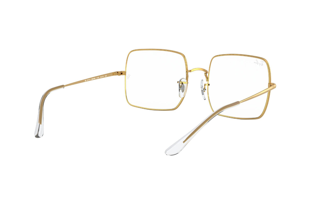 Lentes Ópticos Square Blue On Legend Gold Ray-Ban