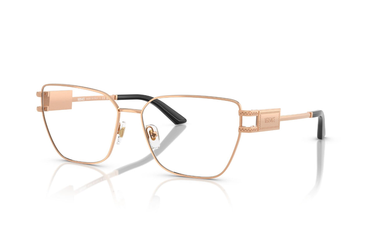 Versace Lentes Ópticos Damier Plaque VE1301