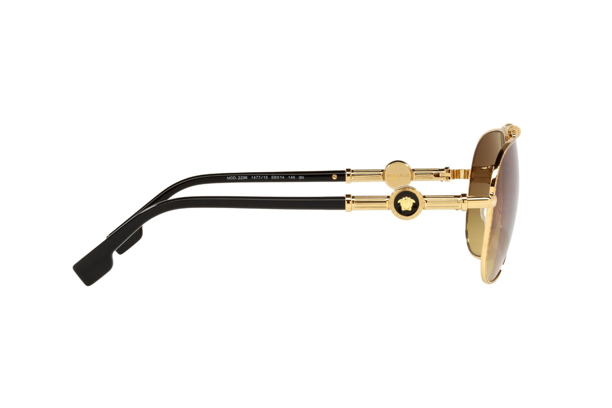 Lentes de Sol Gold Versace