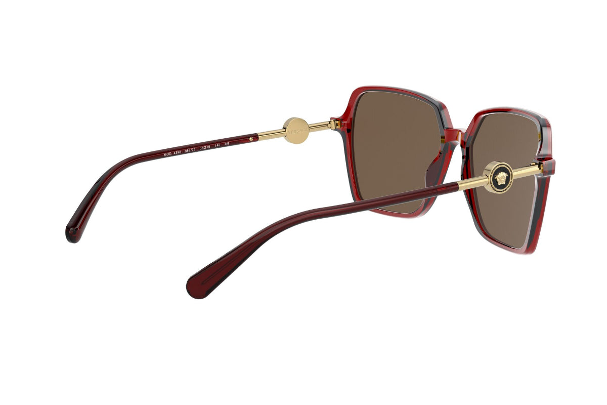 Lentes de Sol Transparent Red Versace