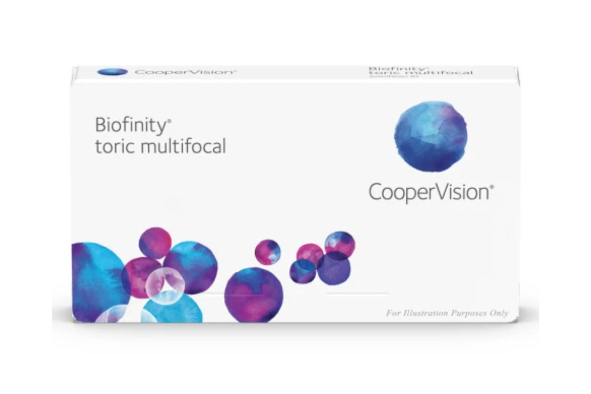 Lentes de Contacto Biofinity Multifocal con Astigmatismo Uso Mensual