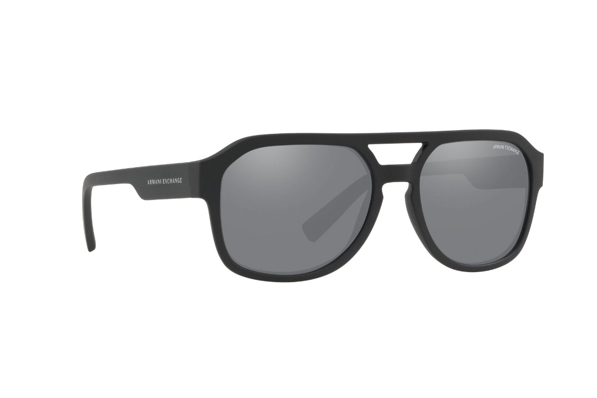 Lentes de Sol Aviador Negro Armani Exchange